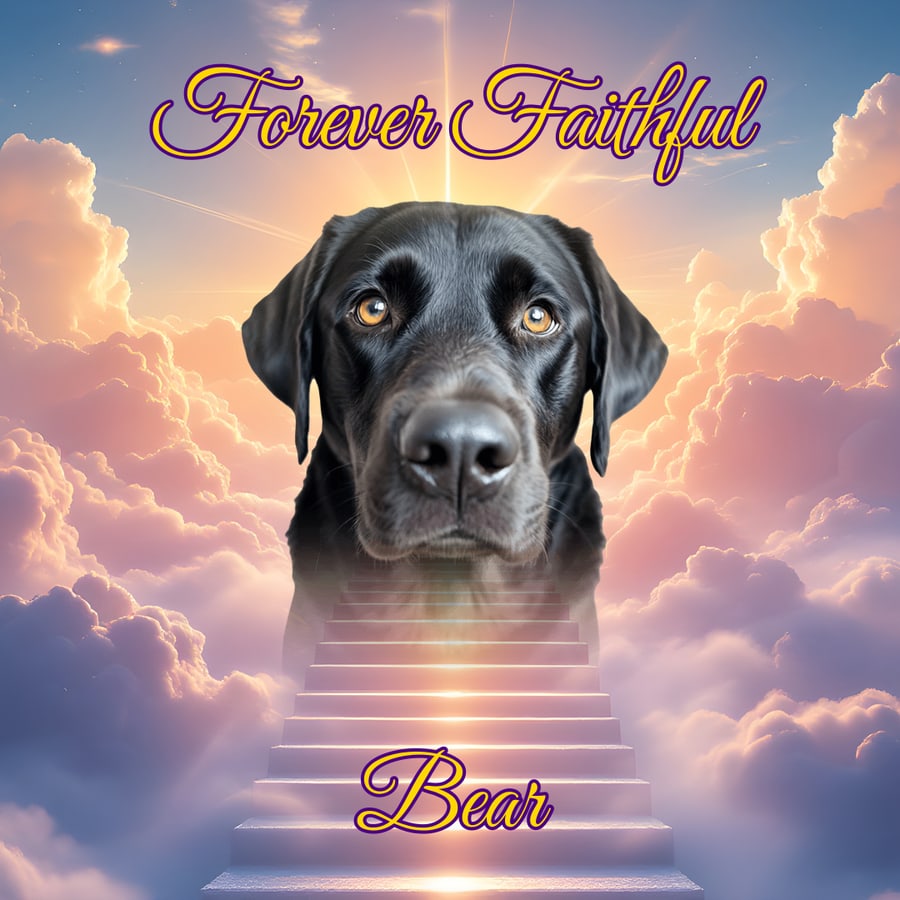 Divine Entrance pet shirt design — custom with your pet's photo
