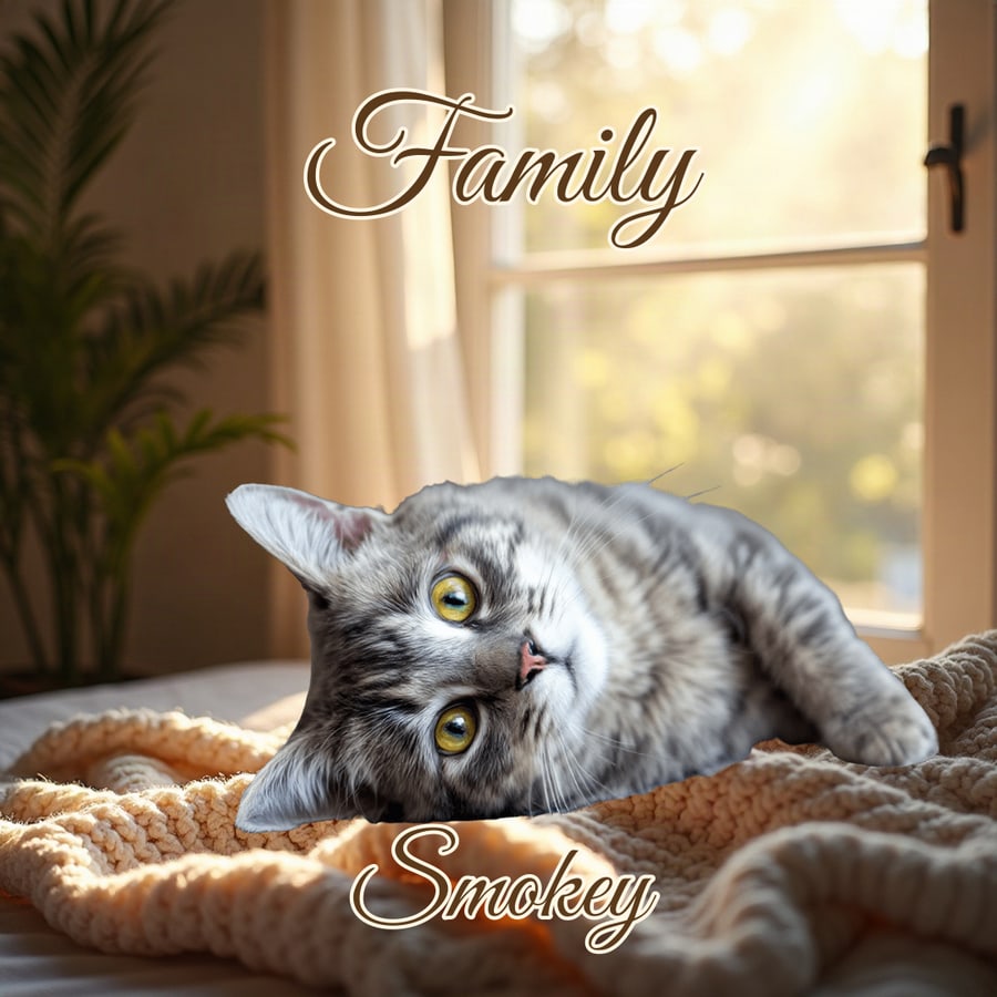 Window Light pet shirt design — custom with your pet's photo